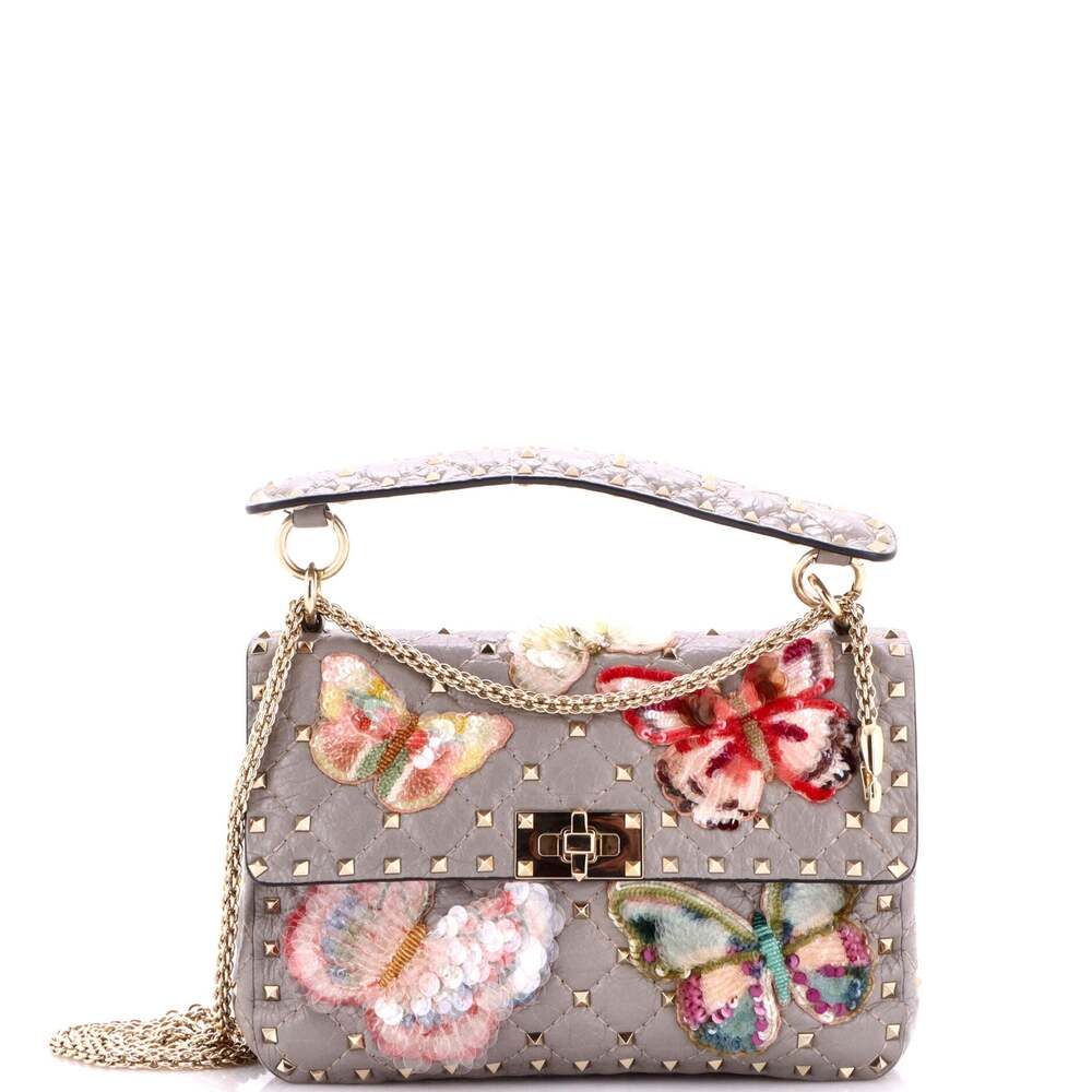 Valentino Garavani Rockstud Spike Flap #247562V16B